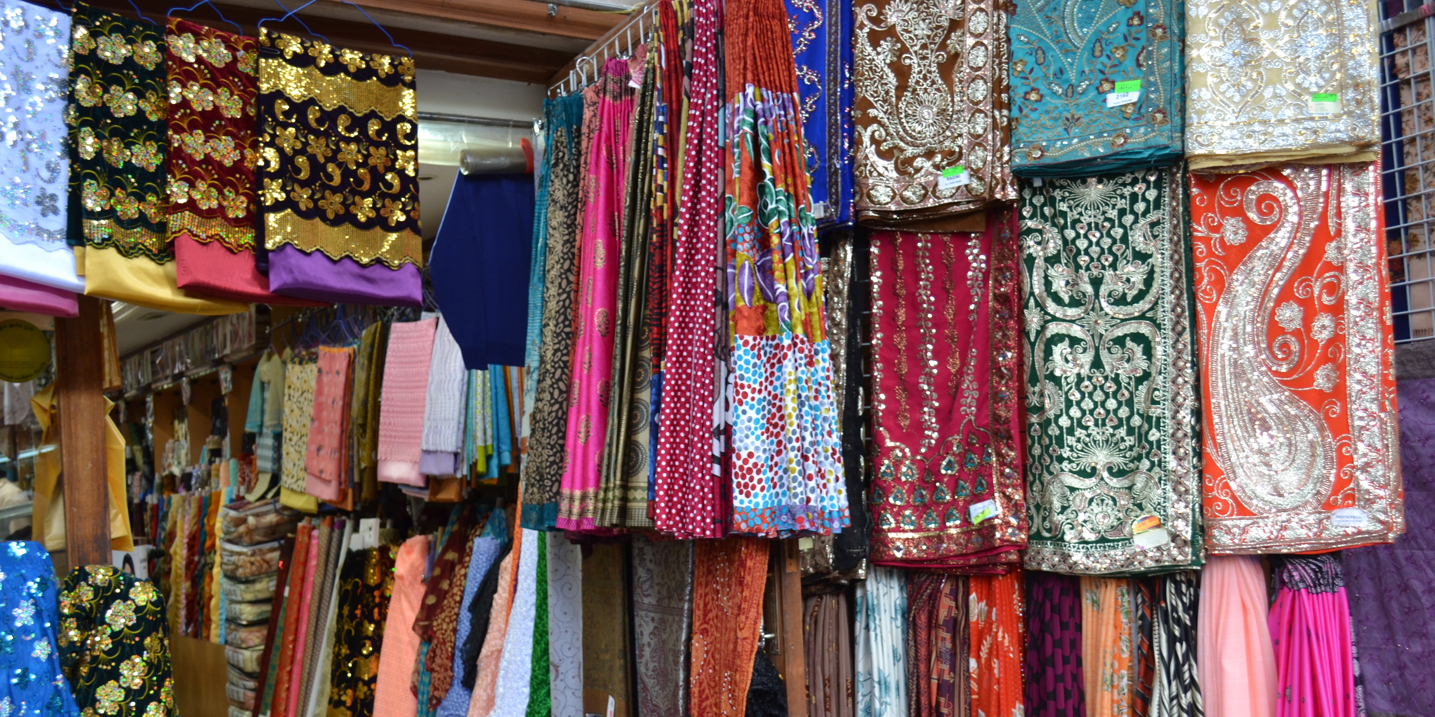 Dubai Textile Souk - insta dubai visa